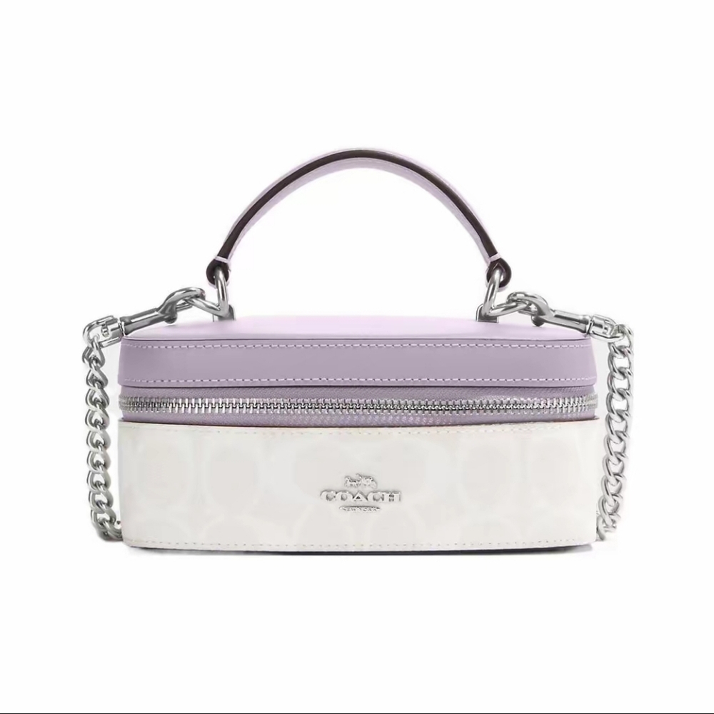 Train Case Crossbody In Signature Canvas